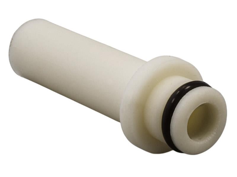 Einsteck-Stutzen für Druckluft-Auslass, mit Ø 10 mm Außendurchmesser (Schnellsteck-System)