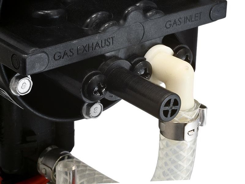 Einsteck-Stutzen zur Geräuschdämpfung für Druckluft- und Gas-Eingang