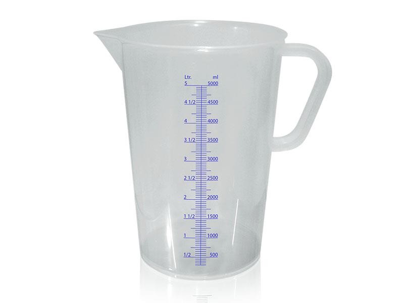 Messbecher 5000 ml mit Skala