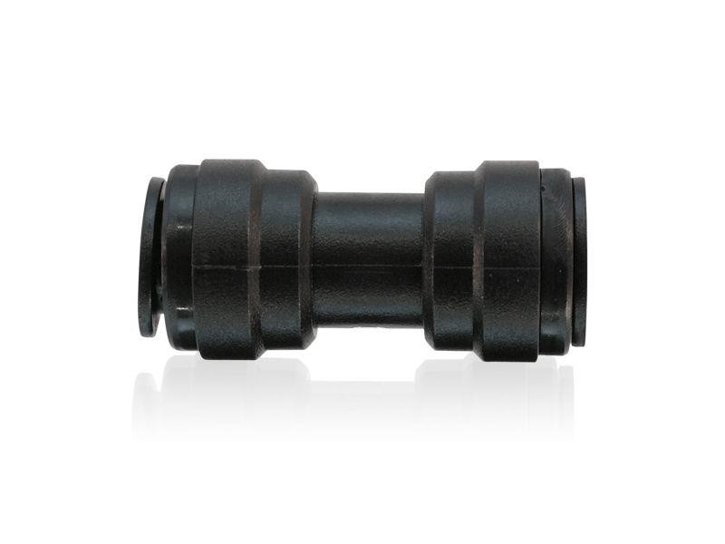 Gerader Verbinder für 10 mm Rohr Schnellsteck System
