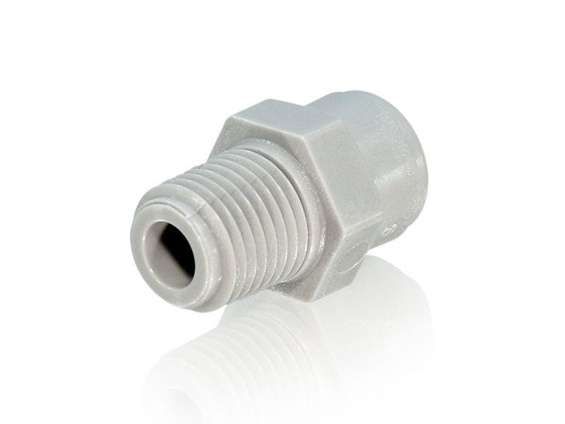 Einschraub Verbinder 1/4" x 3/8" AG BSPT