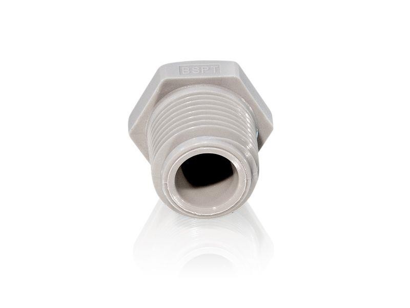 Einschraub Verbinder 1/4" x 1/2" AG NPTF
