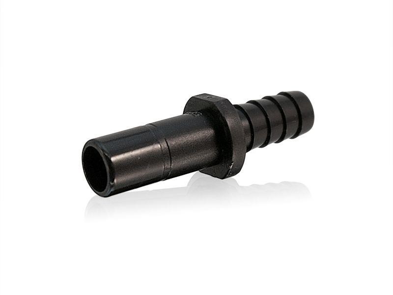 Rohr Steck Dorn 10 mm Stutzen x 8 mm Schlauchtülle Schnellsteck System