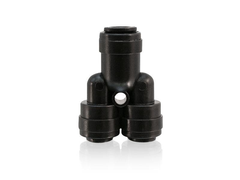 Y Verbinder 6 mm Rohr Schnellsteck System