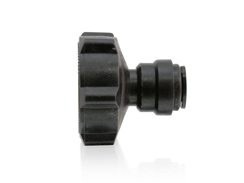 Einschraub Verbinder 6 mm Rohr x 3/4" IG BSPP Schnellsteck System