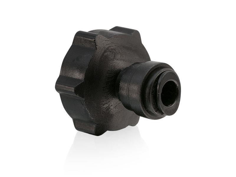 Einschraub Verbinder 6 mm Rohr x 3/4" IG BSPP Schnellsteck System