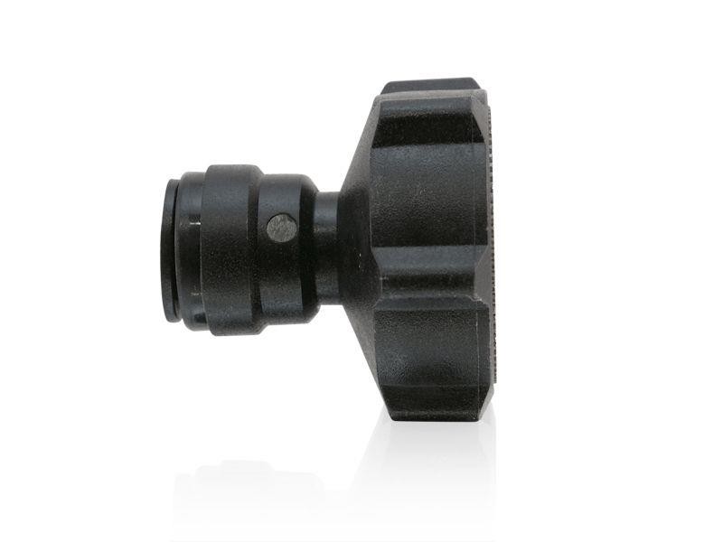 Einschraub Verbinder 10 mm Rohr x 3/4" IG BSPP Schnellsteck System