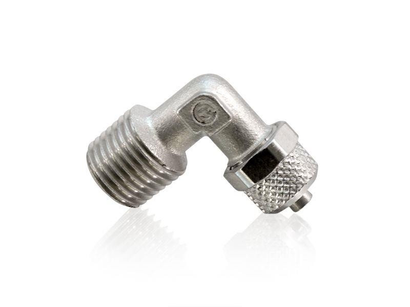 Winkel Verschraubung 90° 8/6 mm Rohr x 3/8" AG