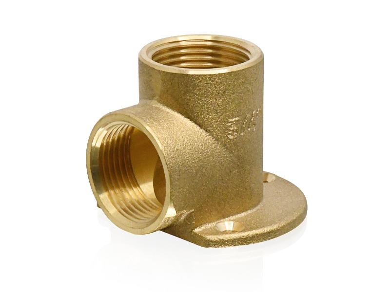 Wandscheibe 90° 3/4" Innengewinde beidseitig