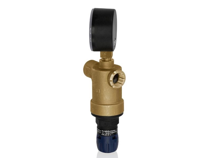 Druckminderer für Trinkwasser mit Manometer 3/8" IG 3 bar für Trinkwasser