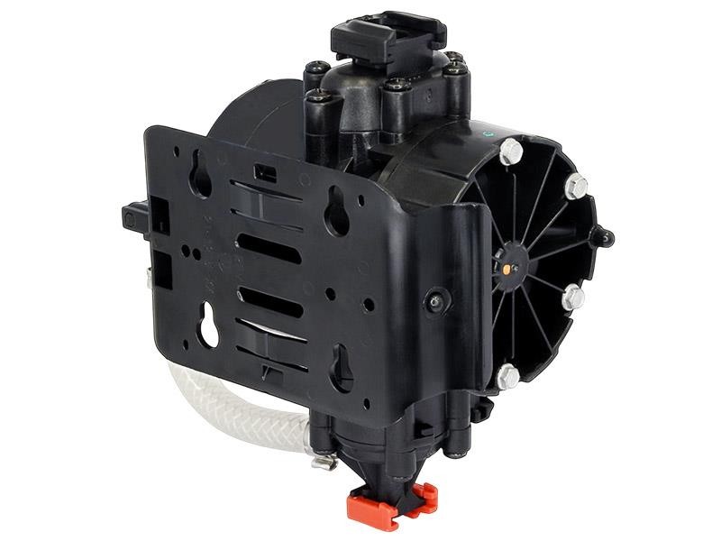 Shurflo Getränkepumpe für Coca-Cola Post-Mix Systeme, Sirup Eingang 3/8"